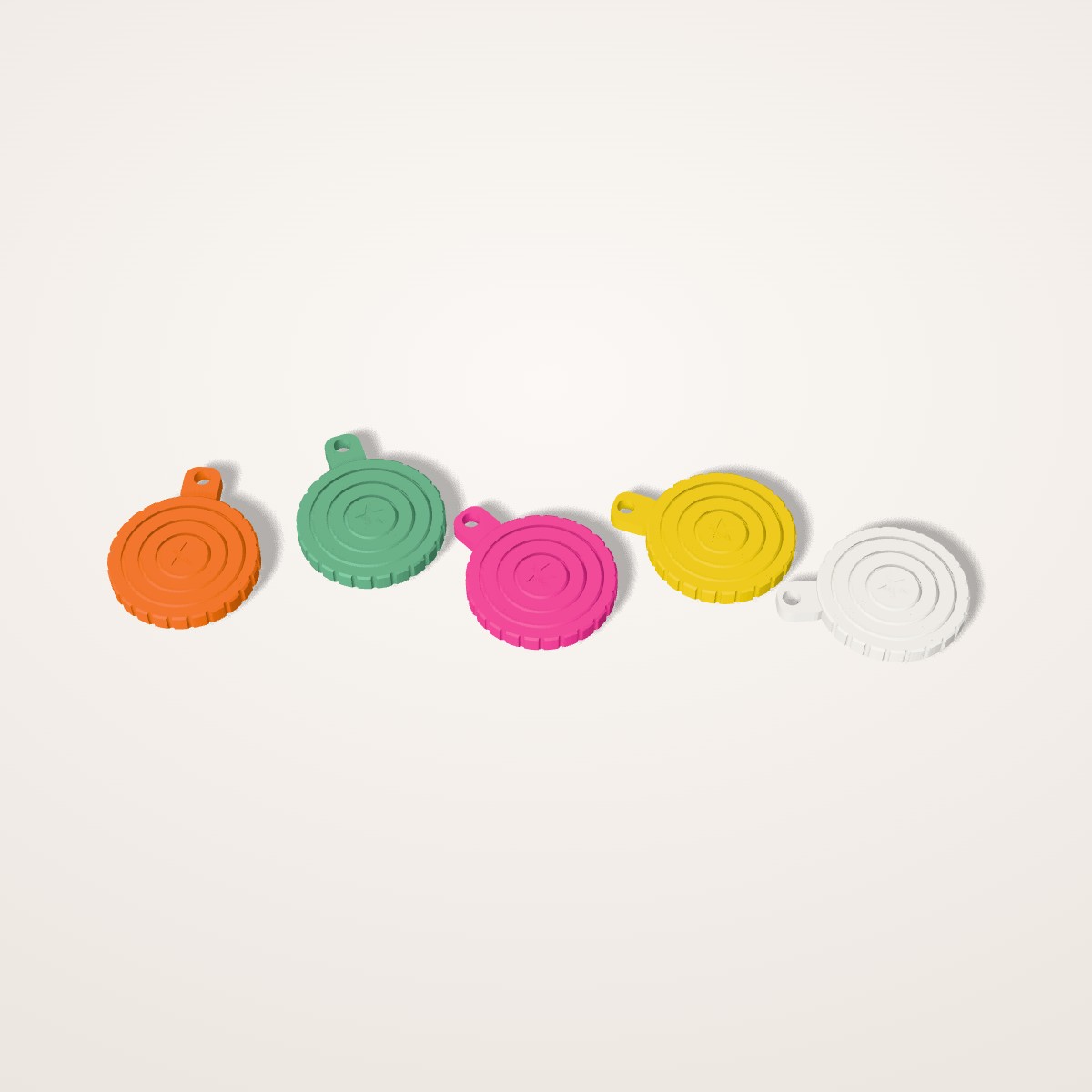 Lot de 10 porte-clés gyroscope anti-stress