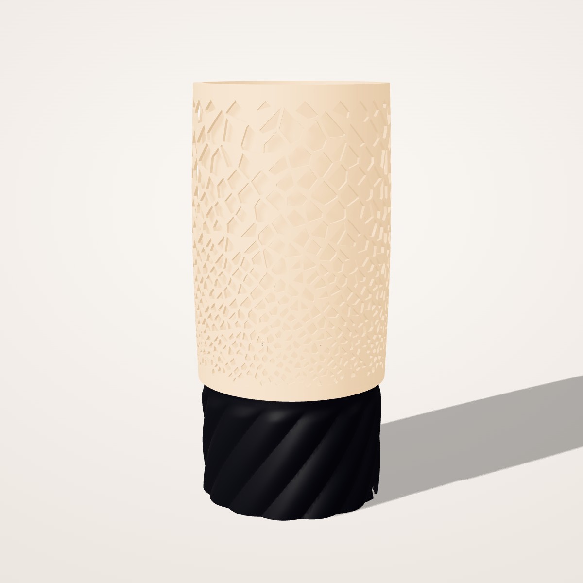Lampe Alvéole à double paroi lumineuse