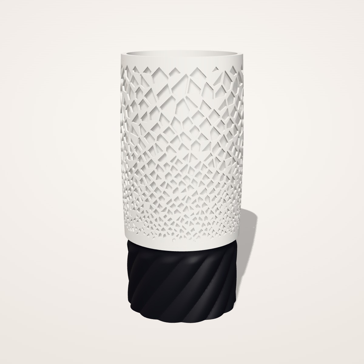 Lampe Alvéole à double paroi lumineuse