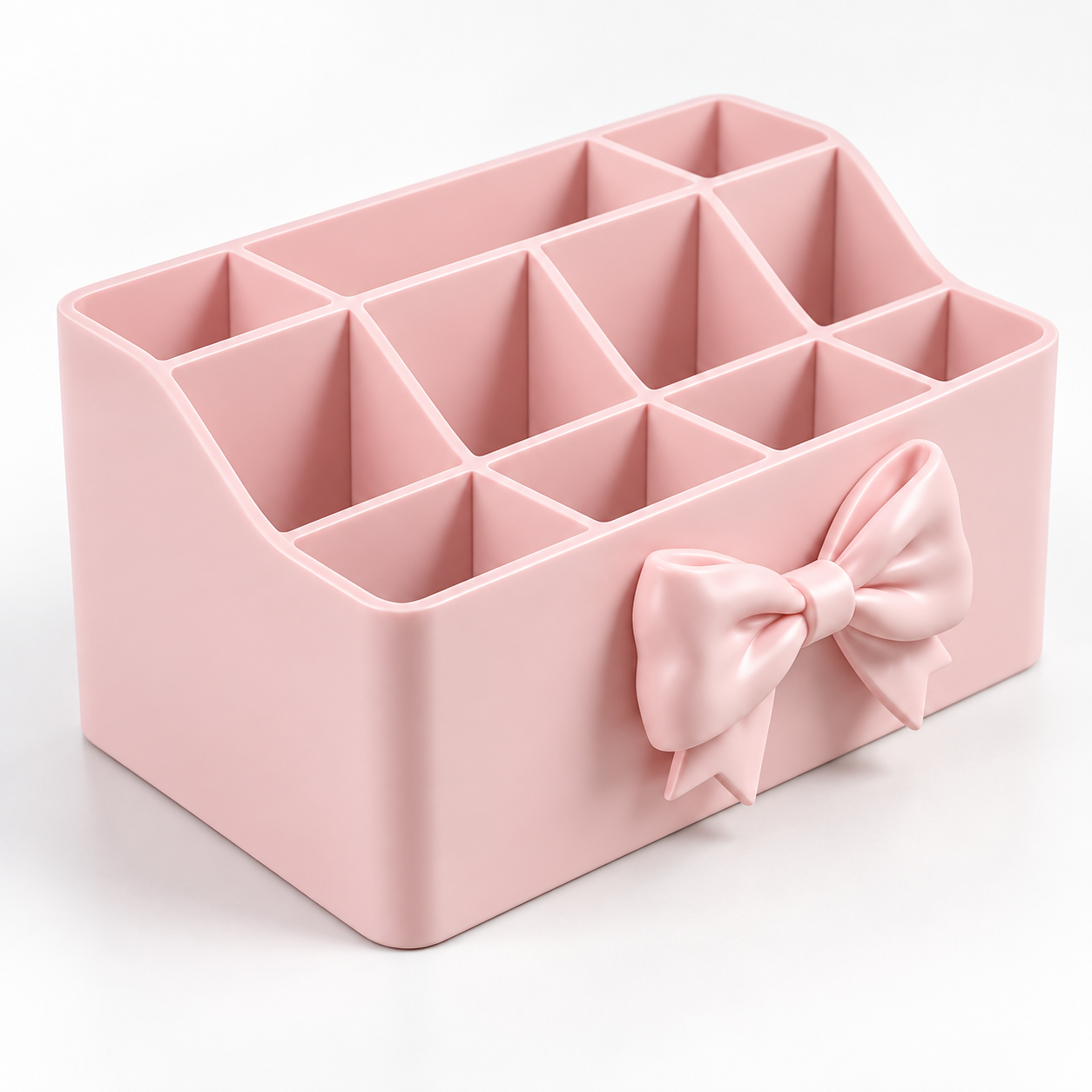Organiseur à compartiments avec nœud décoratif