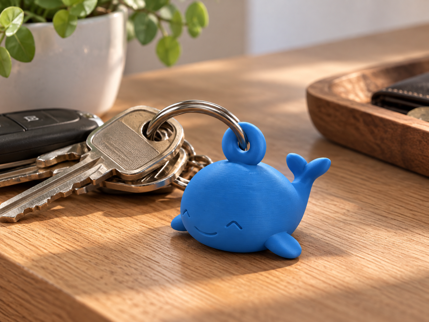 Porte-clé baleine