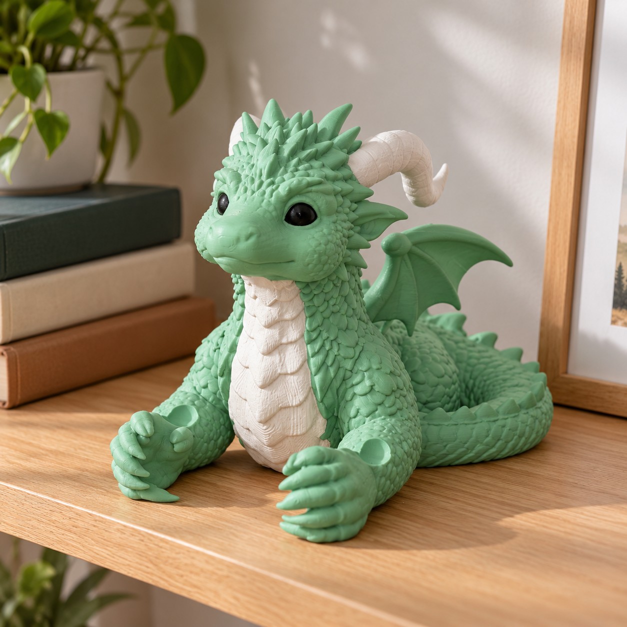 Support manette petit dragon, 28 cm