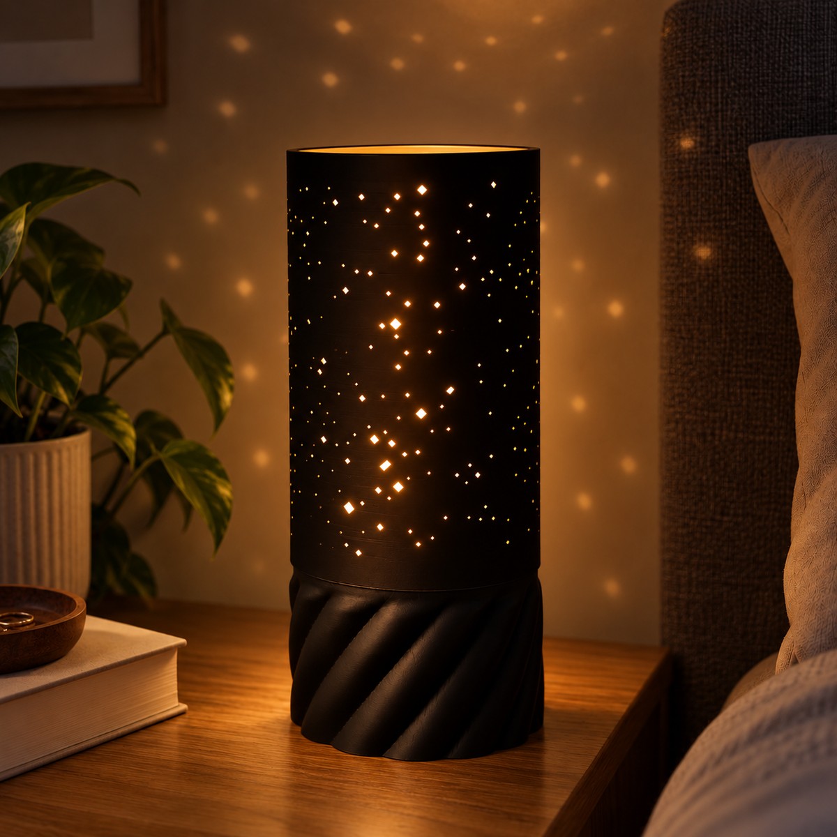 Lampe Ciel étoilé, constellations lumineuses